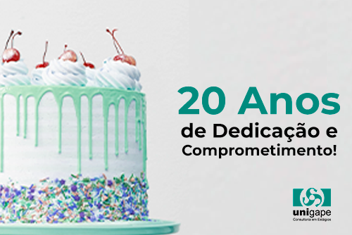 Campanha comemorativa de 2019: 20 anos de dedicação e comprometimento